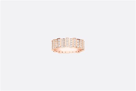 Bague GEM DIOR Or rose et diamants